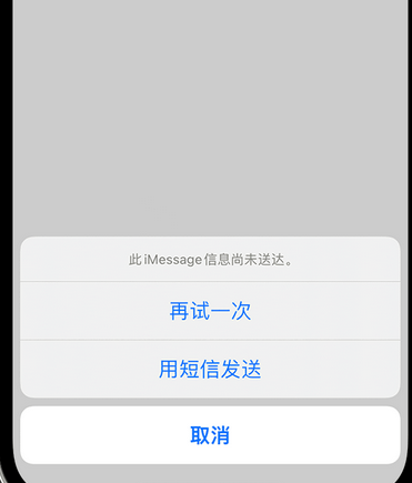 贾汪apple维修iPhone上无法正常发送iMessage信息